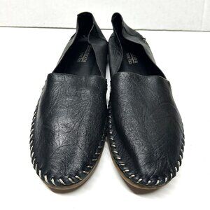 Adam Tucker soft black leather moccasin size 10M